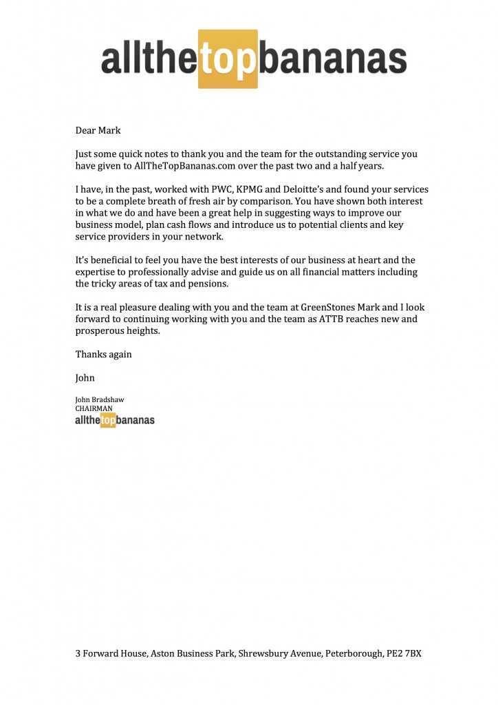 Greenstones Accountants Peterborough - Review